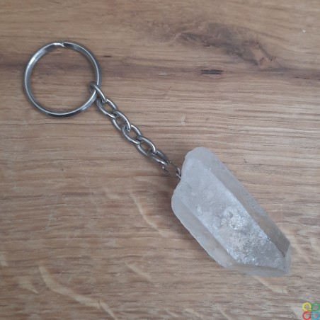 Porte clés Cristal de roche
