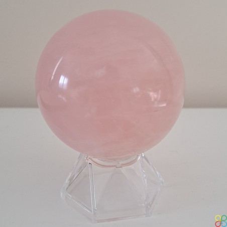 Sphère / Boule Quartz rose 5.8cm