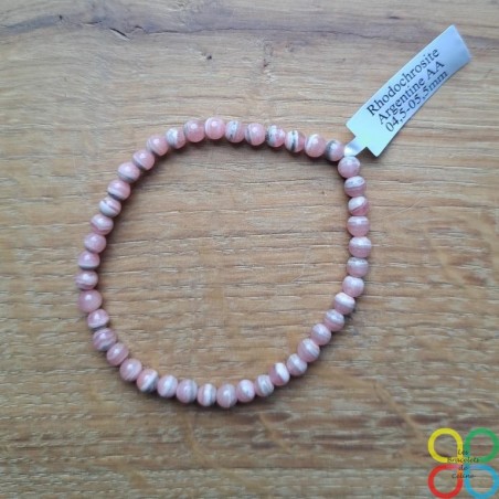 Bracelet Rhodochrosite 4.5mm